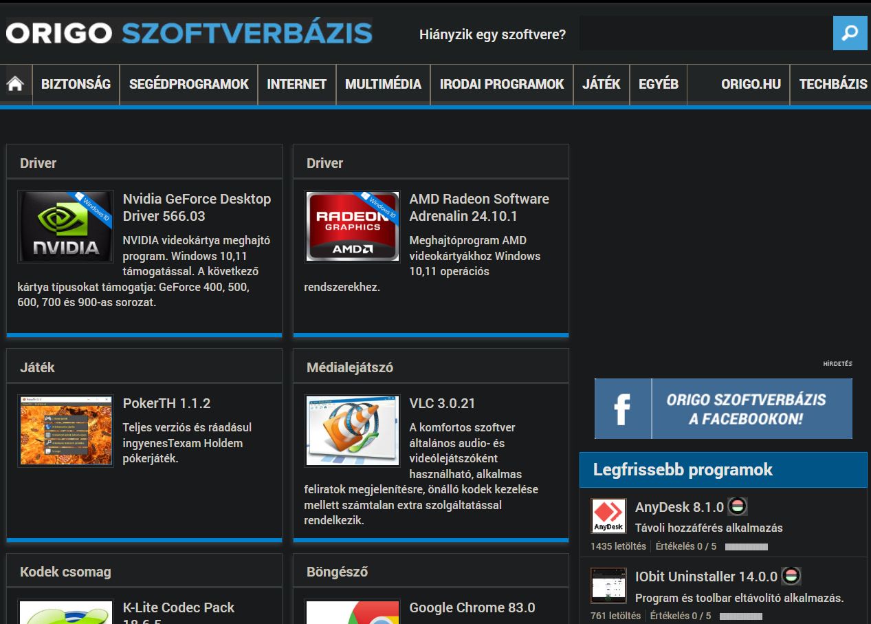 Origo Szoftverb&aacute;zis